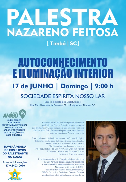 Palestra Nazareno Feitosa