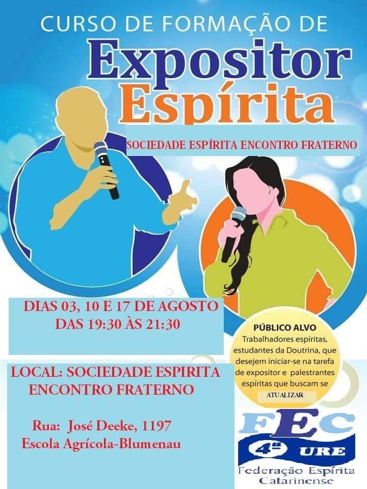 Curso Expositor Espírita