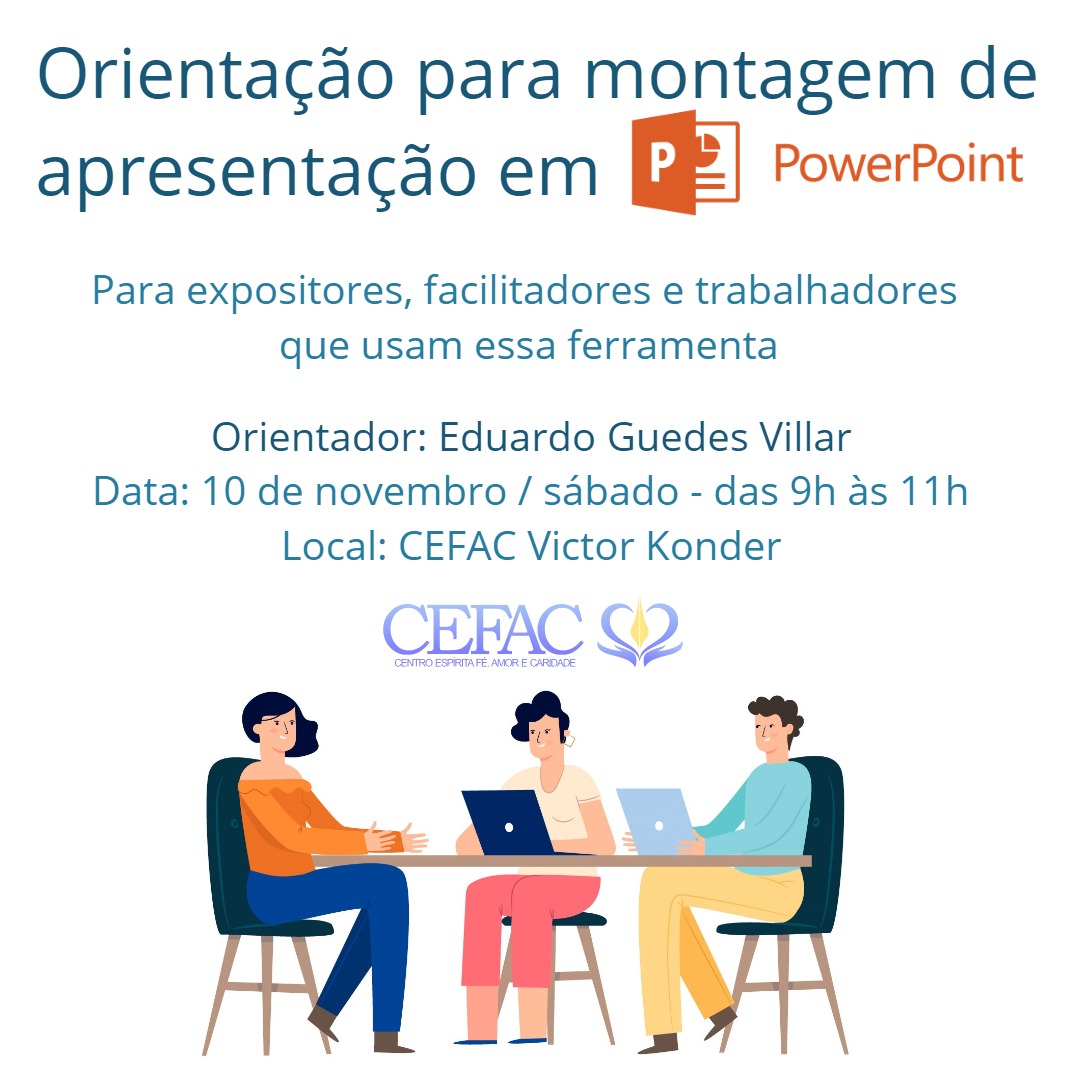Orientação Power Point