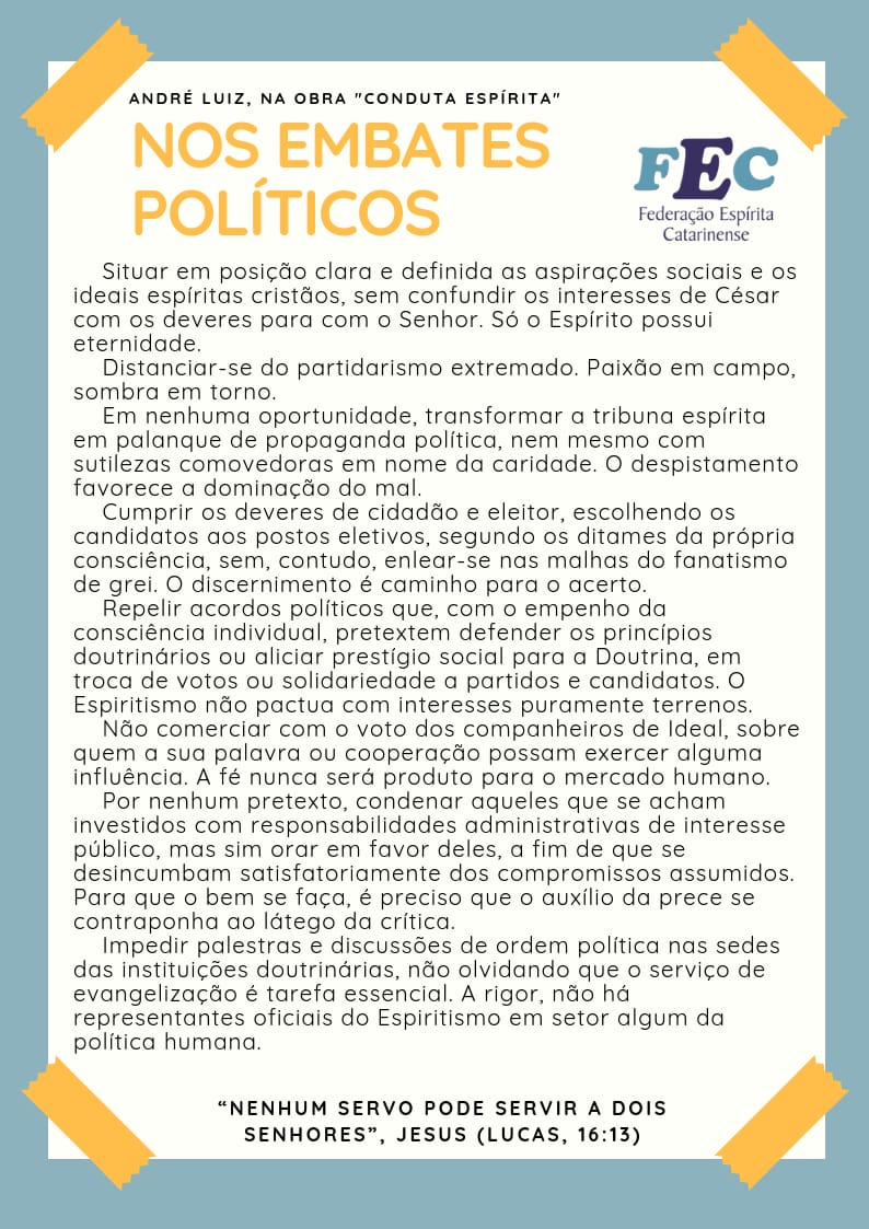 Nos embates políticos