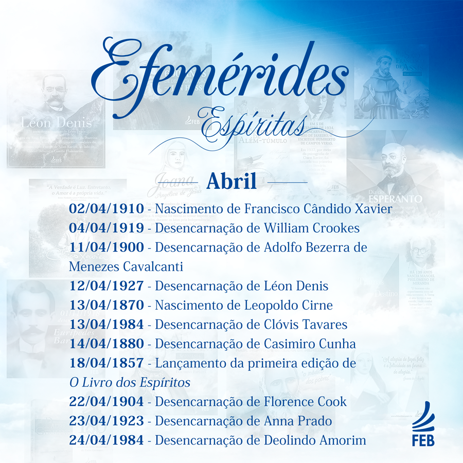 Efemérides  Junho – FEB