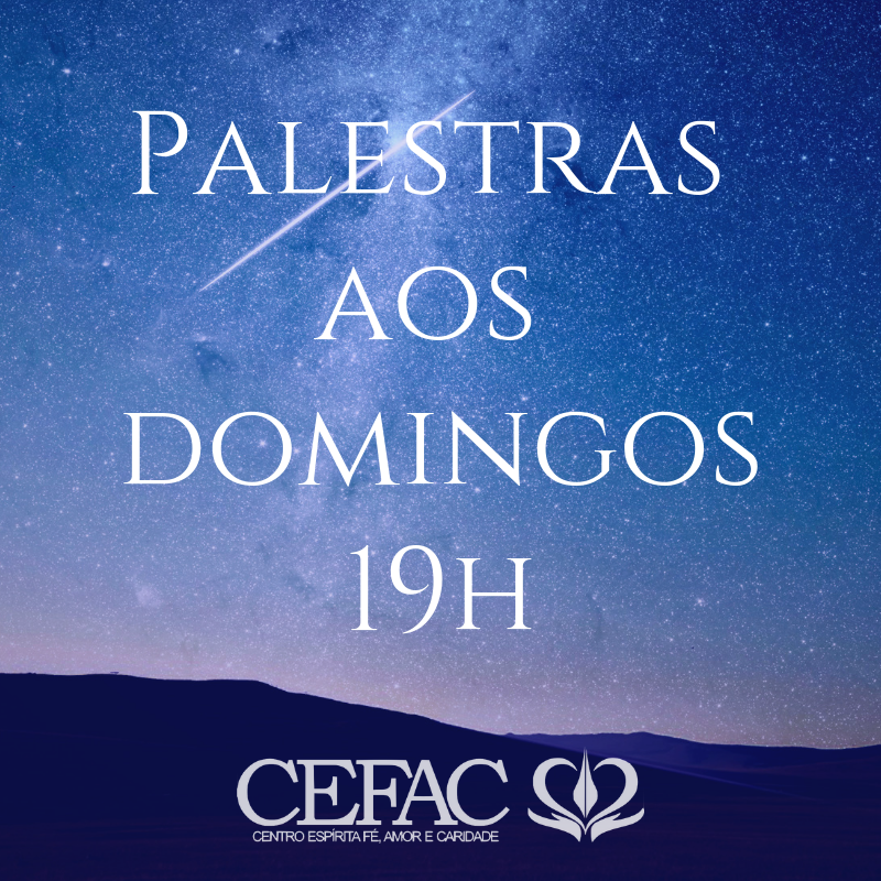 Palestras aos Domingos