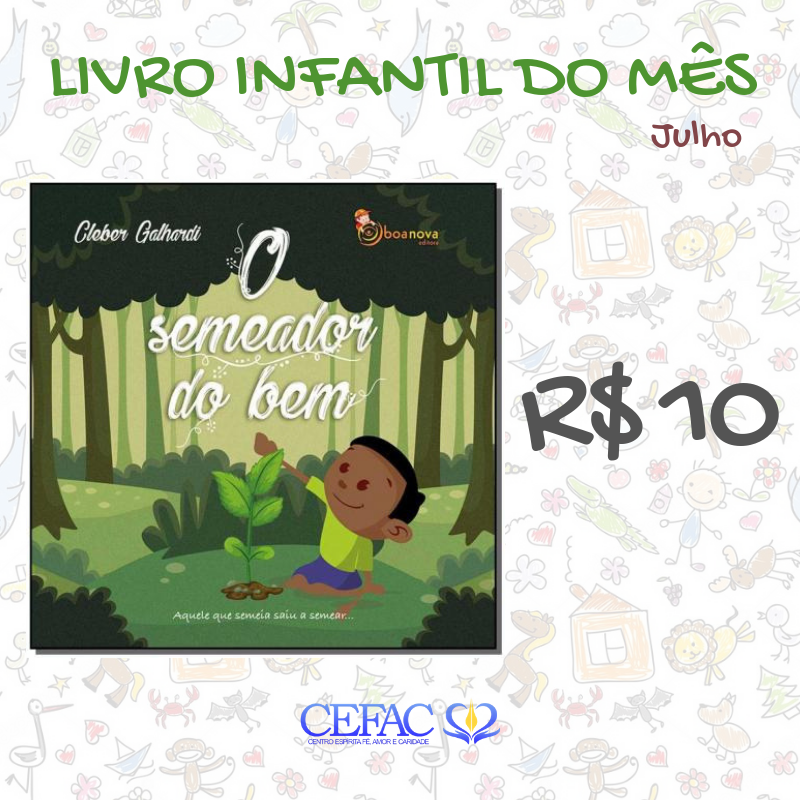 Livro Infantil Mês Julho