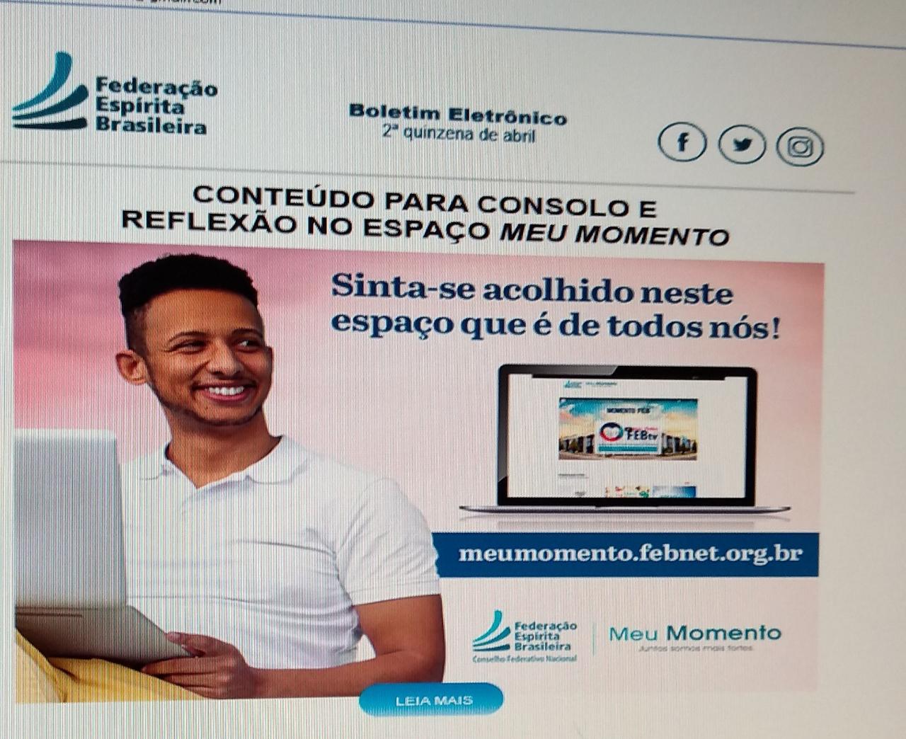 No Site da FEB