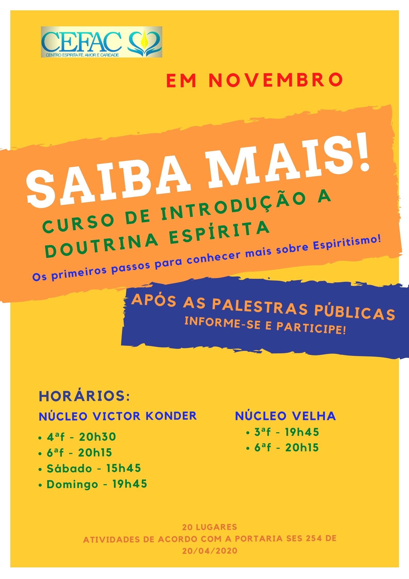 Curso de Introdução à Doutrina Espírita