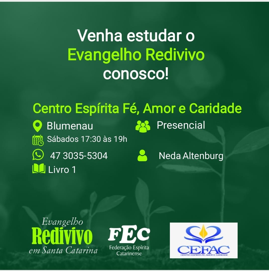 Comece agora o curso Evangelho Redivivo