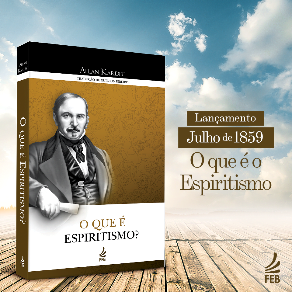 Lançamento de O que é o espiritismo | Julho 1859