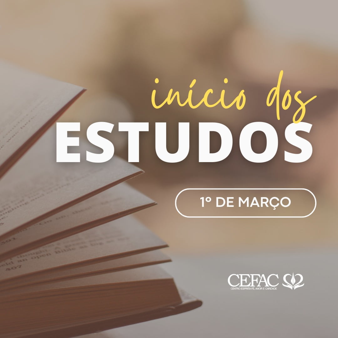 Grupos de estudos retornam em março!