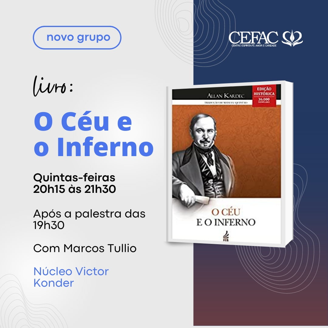 Em março teremos novo grupo de estudos!