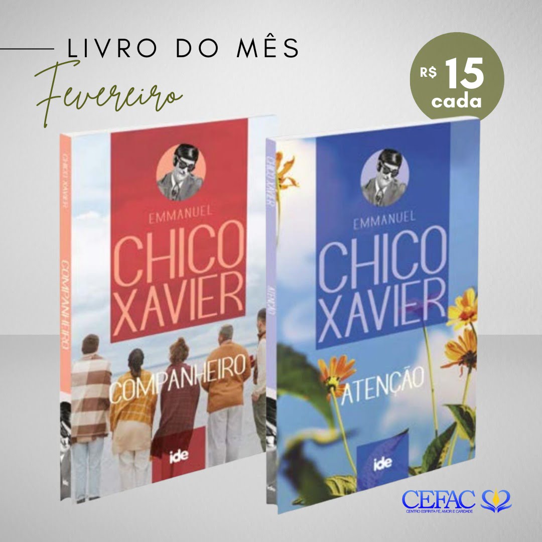 Dois livros em destaque no mês de fevereiro!