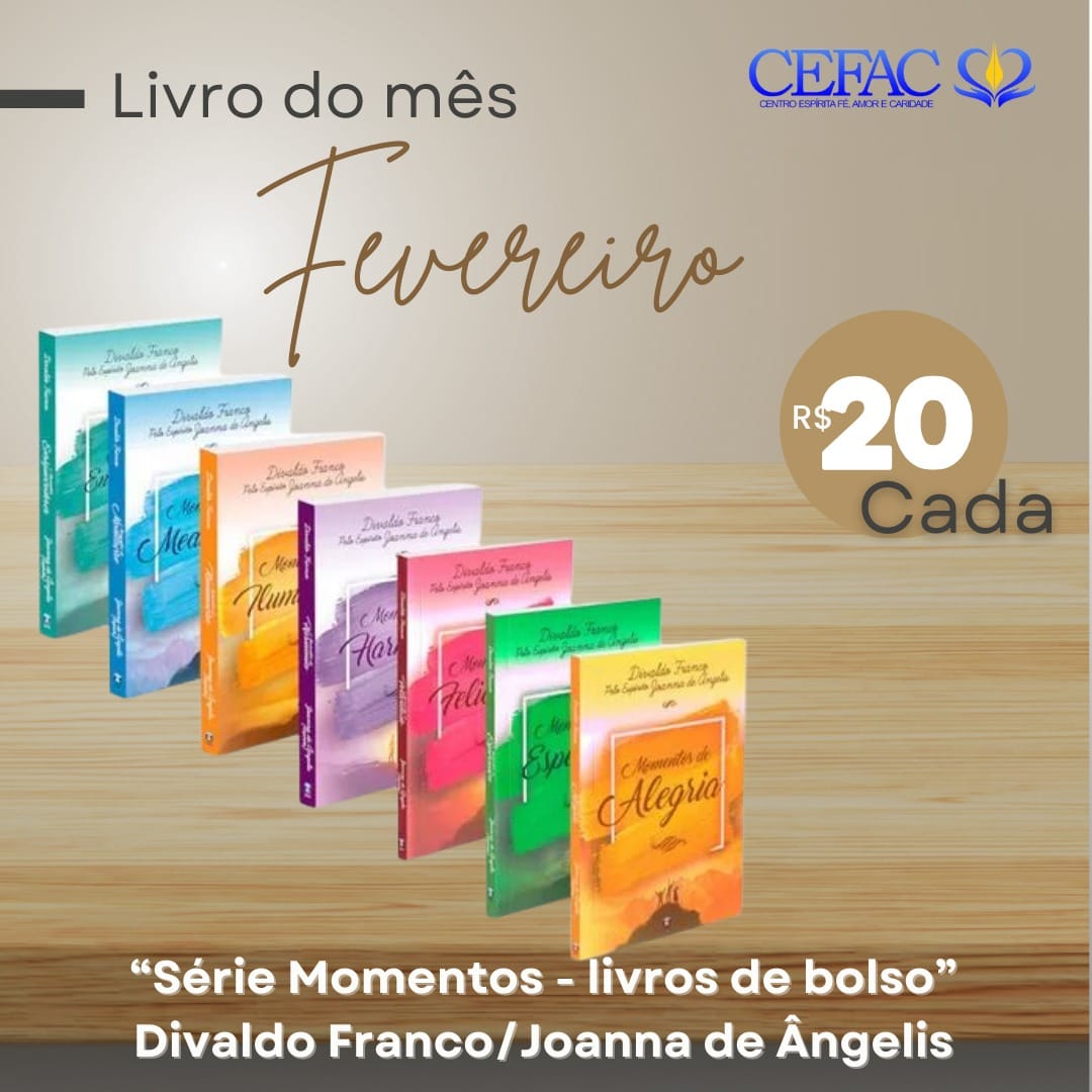 Temos novidade no Livro do Mês!