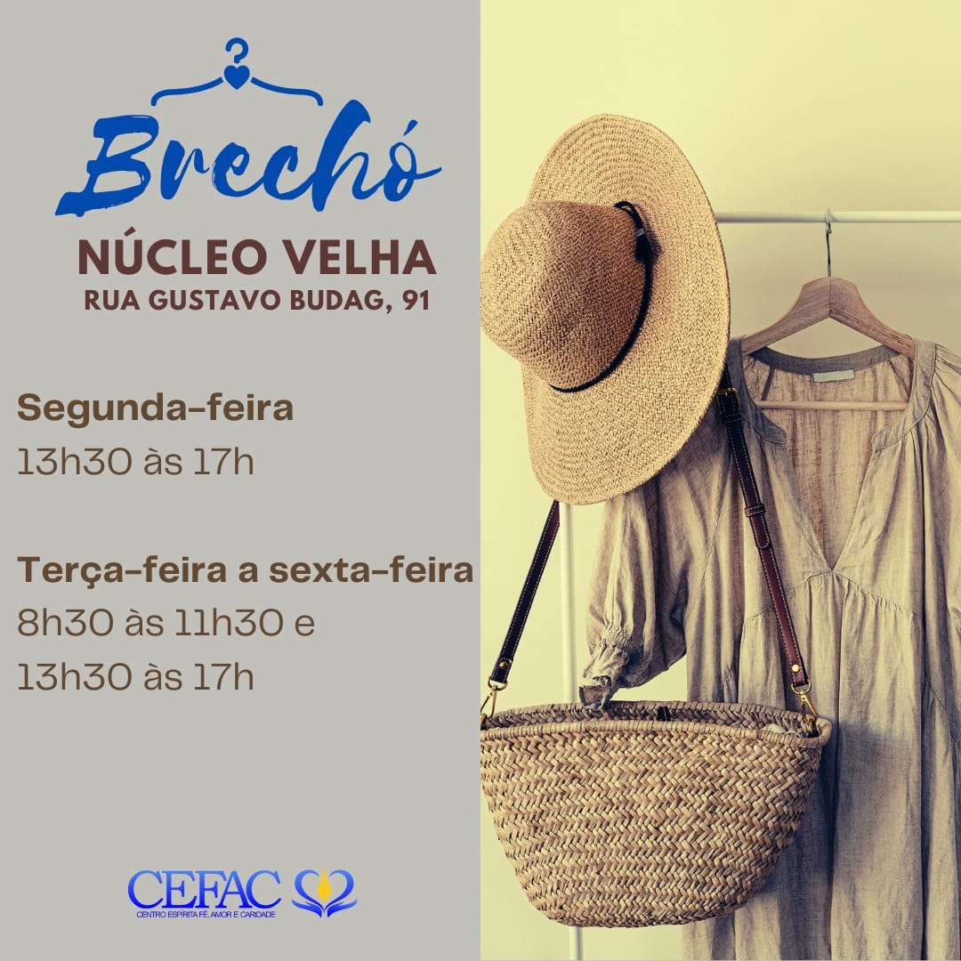 Você já conhece o Brechó do CEFAC?!