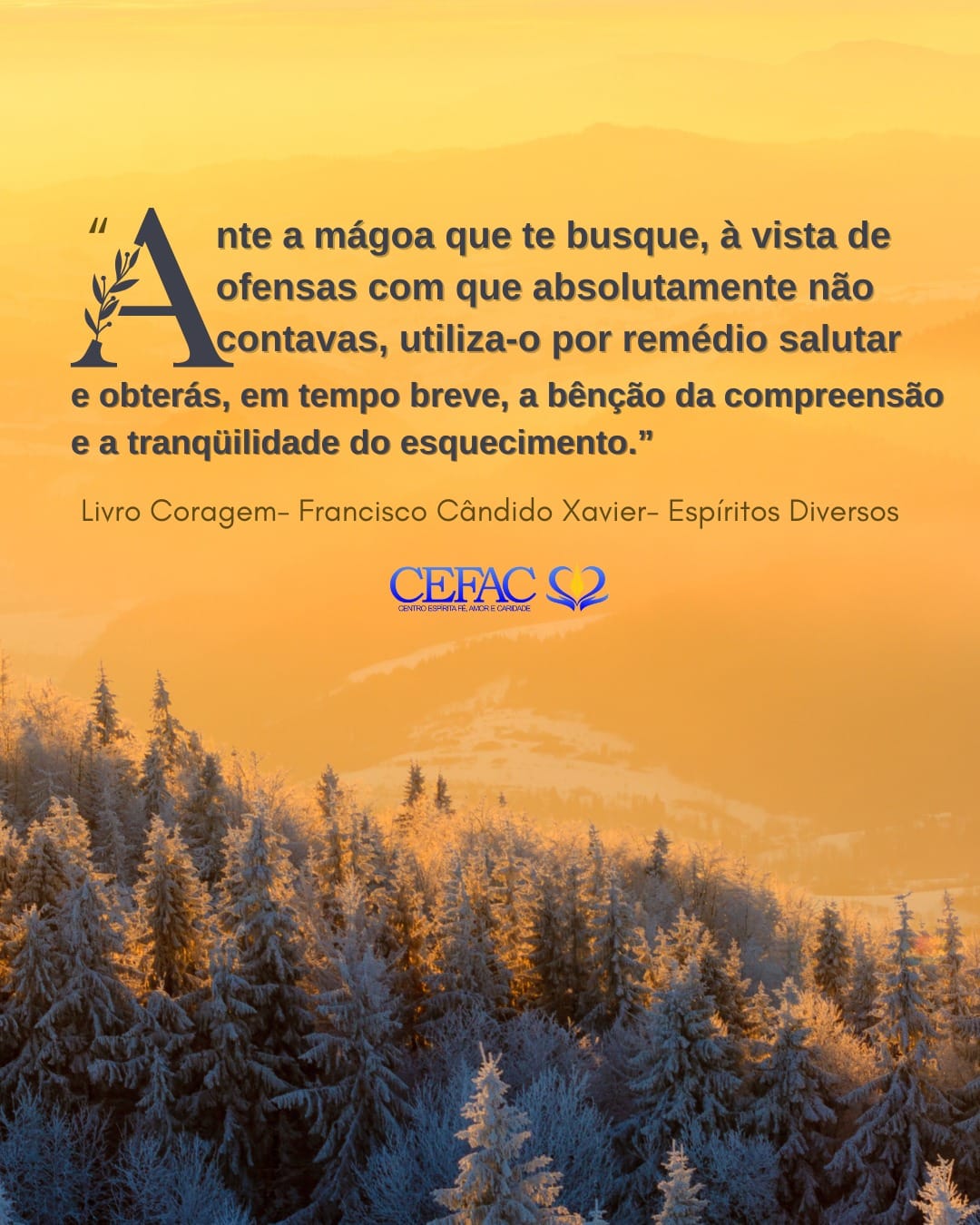 Uma mensagem para você…