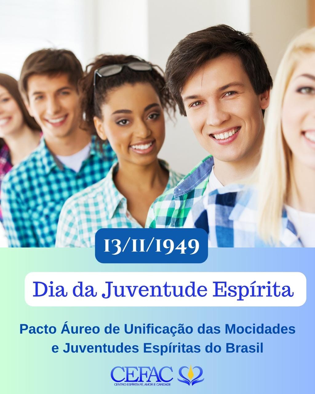 Há 72 anos nossos jovens encontraram o caminho da prática do Cristianismo…
