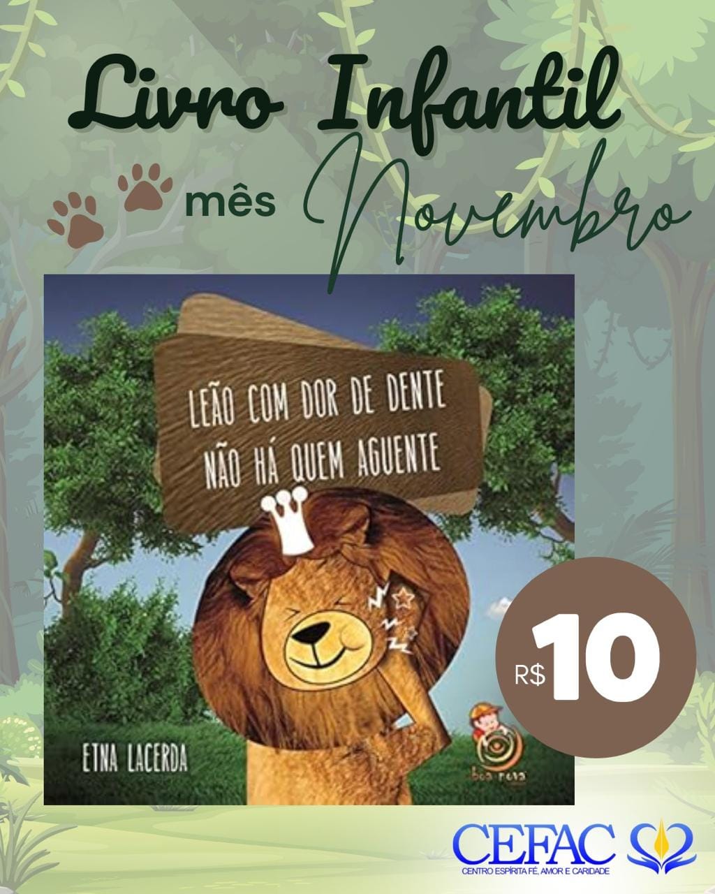 Livro infantil do mês? Temos!