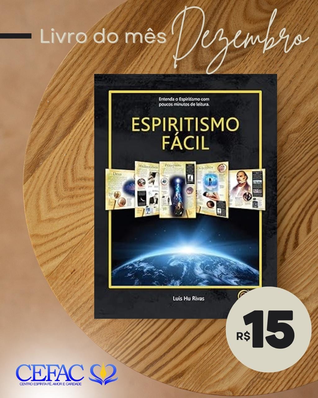 Livro do mês está em nossas livrarias!
