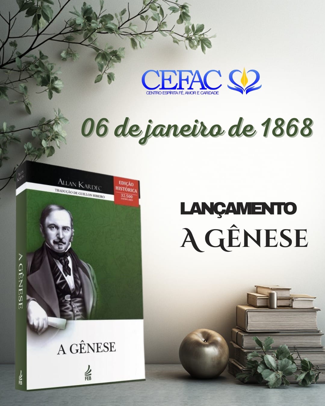 A Gênese: os milagres e as predições segundo o Espiritismo, por Allan Kardec