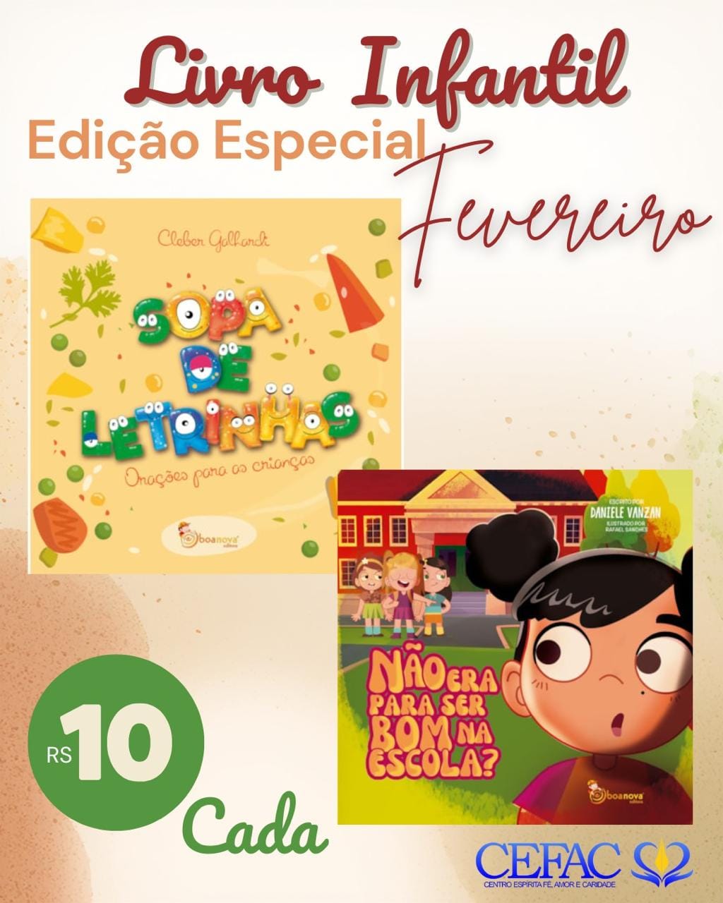 Livro infaltil do mês de março: temos dois!