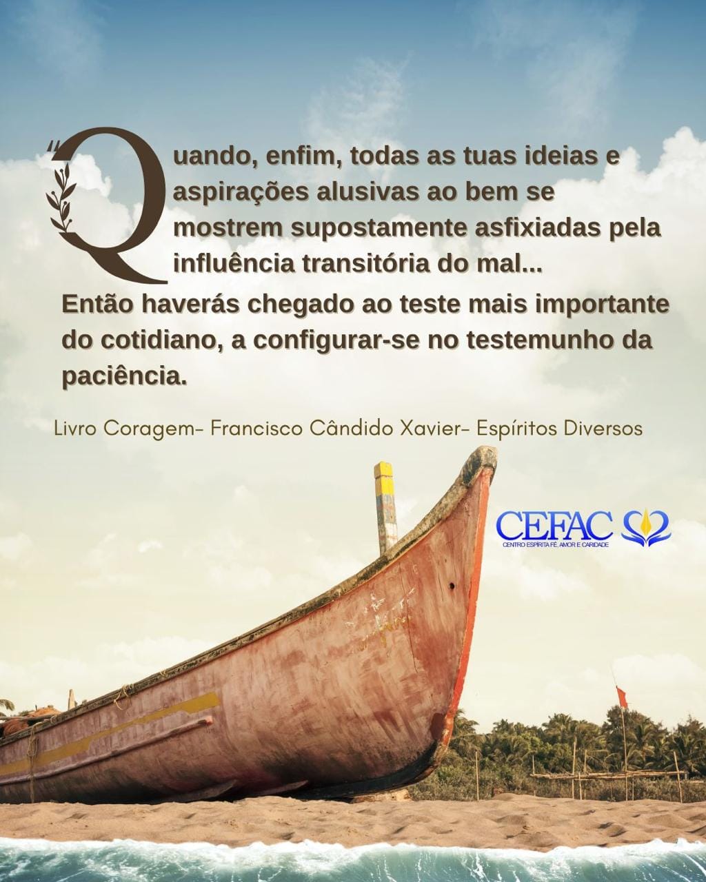 Uma mensagem para você…