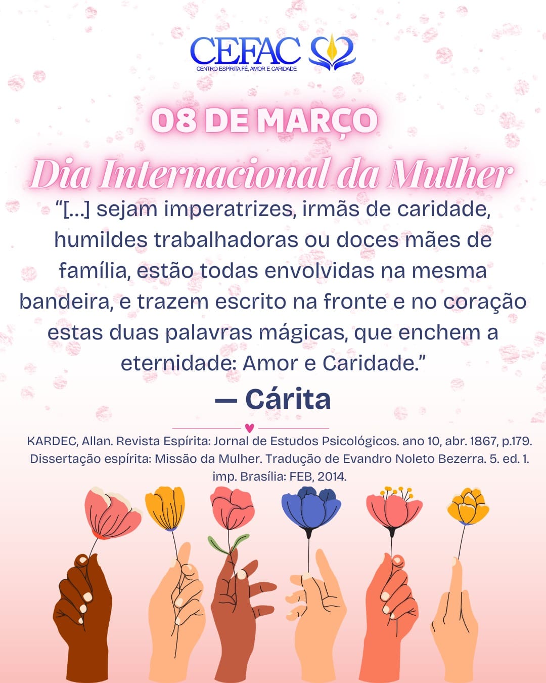 8 de março –  Dia Internacional da Mulher