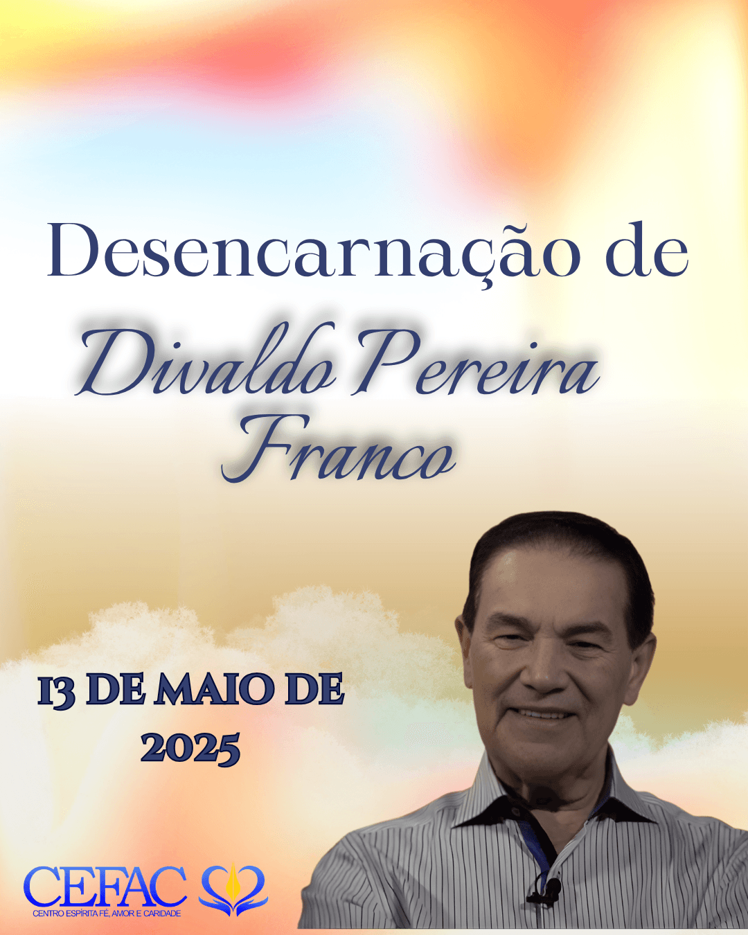 Desencarnação de Divaldo Pereira Franco