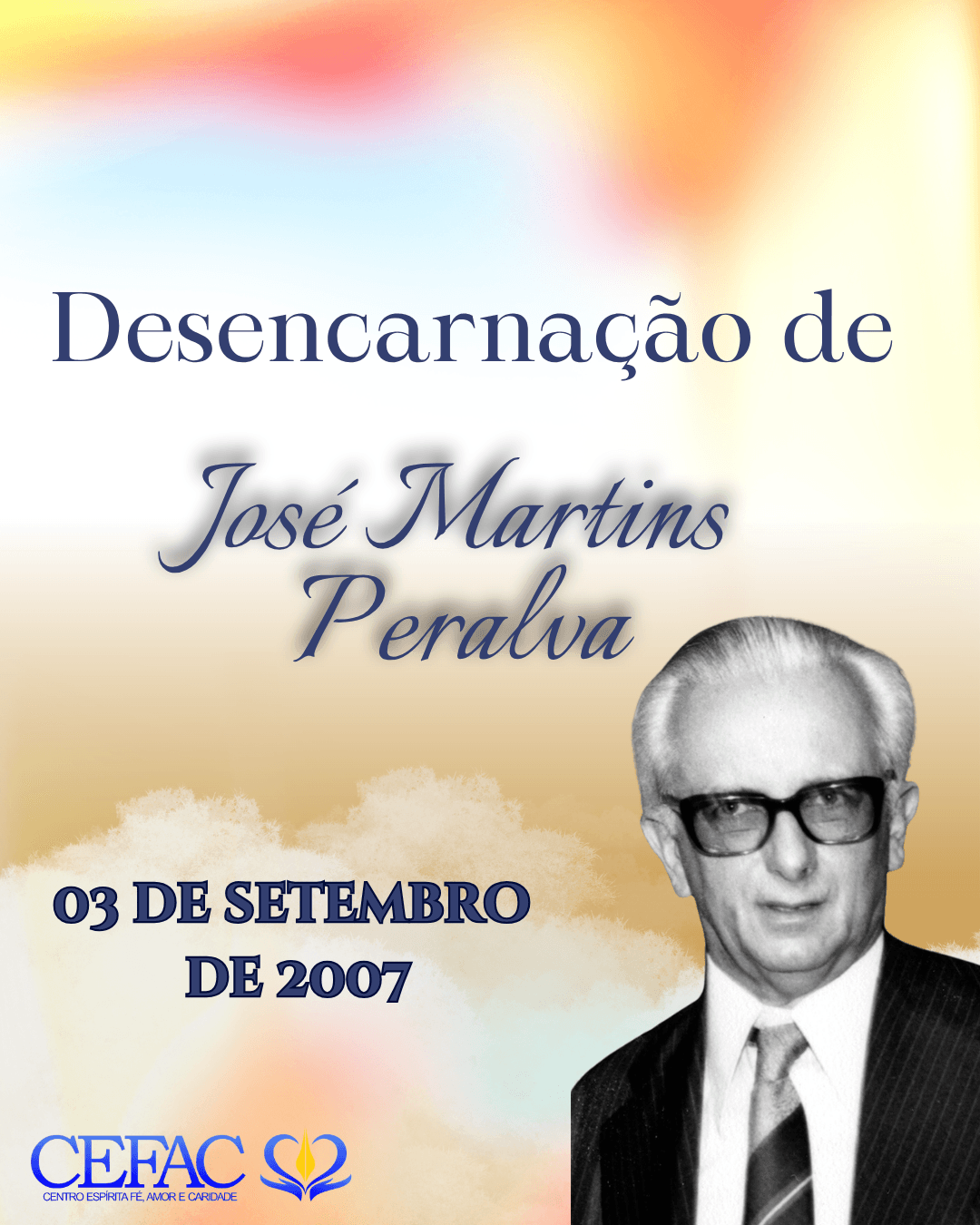 Desencarnação de José Martins Peralva Sobrinho