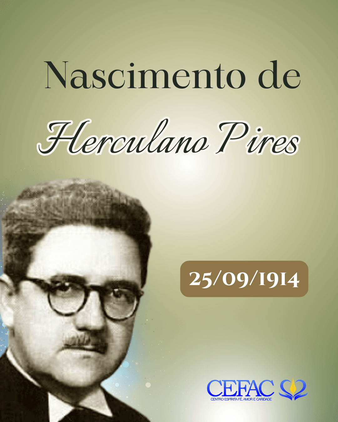 José Herculano Pires: estudo e dedicação à Doutrina Espírita